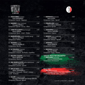 Fisarmonicisti D'italia La Compilation CD 3 Lista Brani